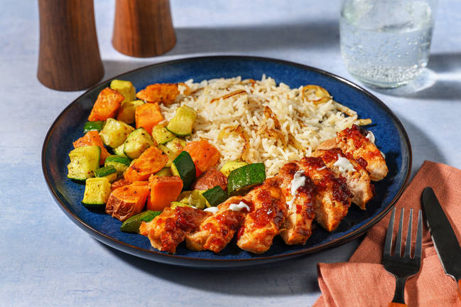 Oven-Baked Glazed Paprika Chicken