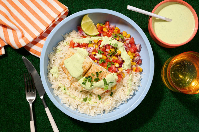 Hidde Brink's Fave: Cod with Spicy Green Yogurt Sauce