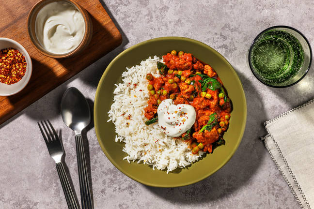 Beef and Pork Rogan Josh Style Curry 