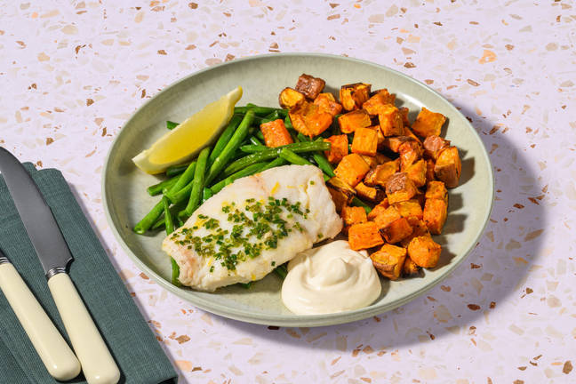Basa in Garlic Chive Butter
