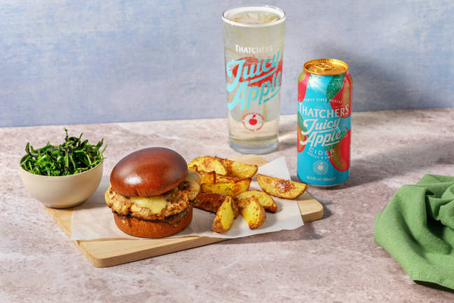 Family Favourite Pork and Apple Burger