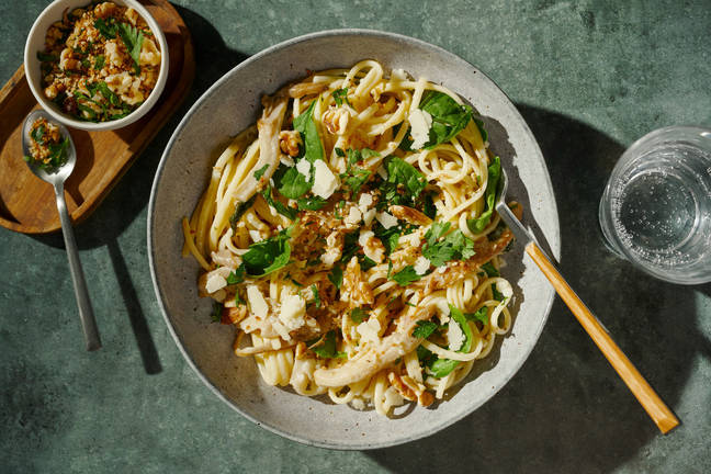 Sitrus- og olivenlinguine