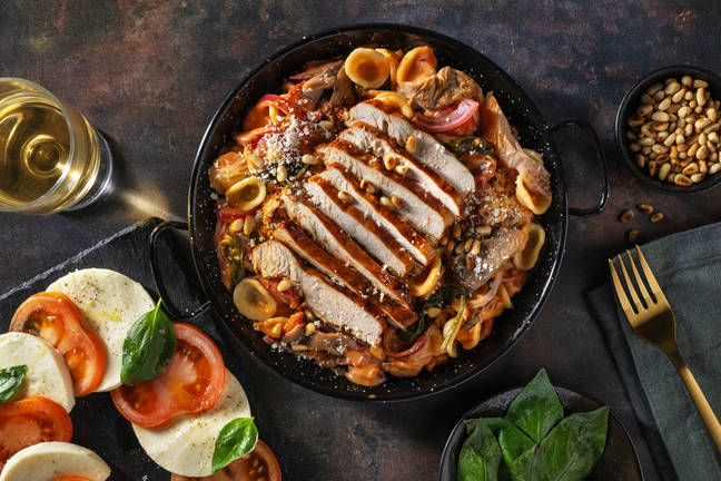 'Marry me'-kyllingepasta i cremet svampesauce