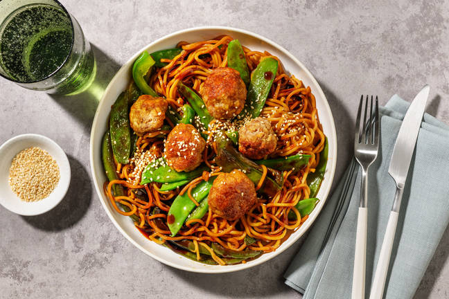 Garlic and Ginger Pork Meatballs