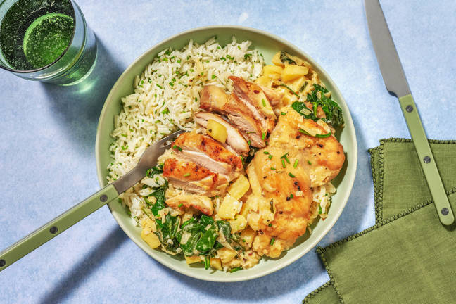 Easy Chicken à la Normande