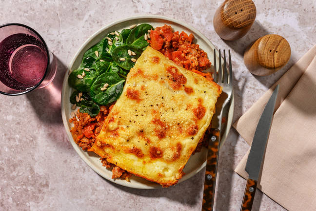 Klassisk kjøttdeiglasagne