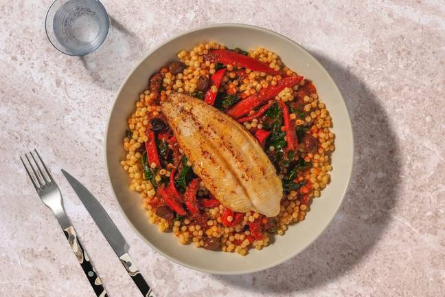 Hurtig kuller og græskkrydret couscous