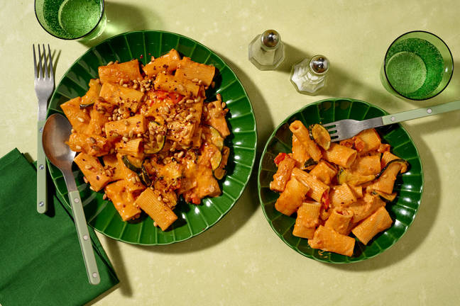 Ostegratinert ratatouillepasta