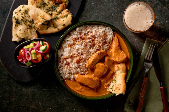 Indisk 'butter chicken'