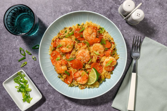 Singapore express - riso saltato alle mazzancolle