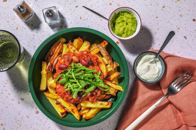 Mixed Bean Loaded Fries