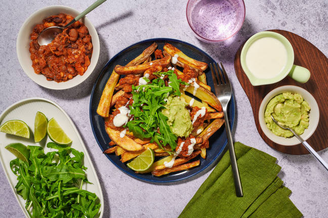 Mixed Bean Loaded Fries