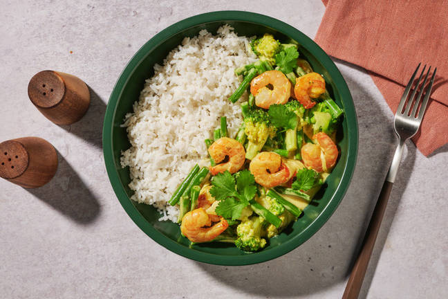 Sweet and Spicy Prawn Curry