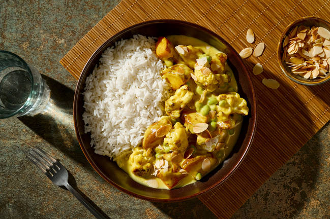 Coconut Korma Vegetable Curry