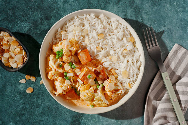 Coconut Korma Vegetable Curry