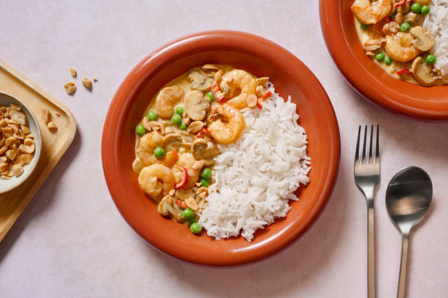 Umami Honey Prawns in Creamy Curry