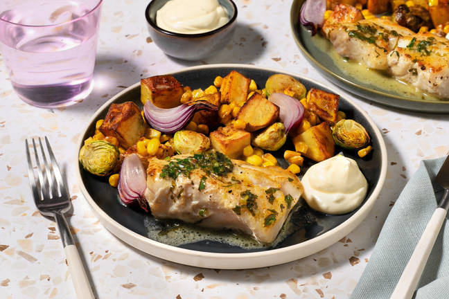 Karibisk citrusstekt torsk