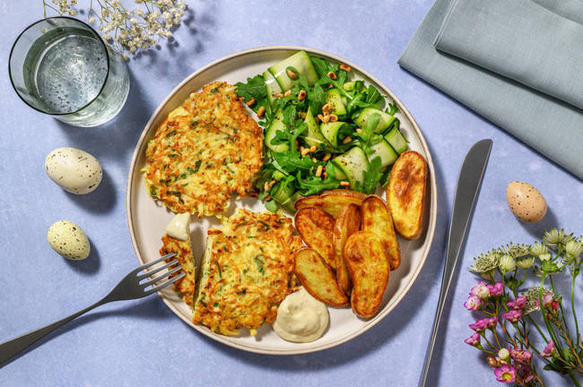 Pannestekte sellerilapper