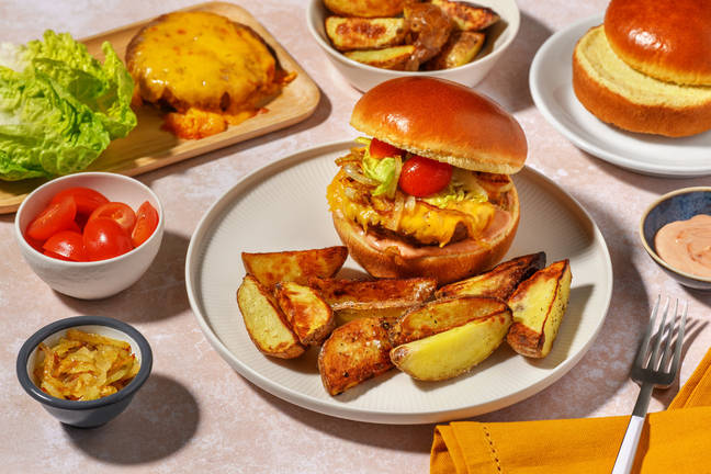 Build Your Own: Cheeseburger and Wedges