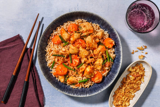 Indonesian-style Chicken Rice