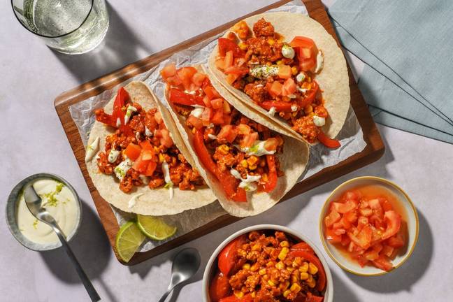 Build Your Own: Spiced Pork and Corn Tacos