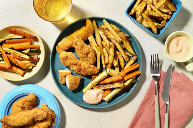 Build Your Own: Crispy Chicken Goujons Feast