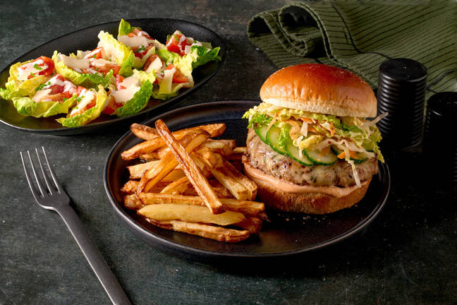 'The big fresh'-cheeseburger