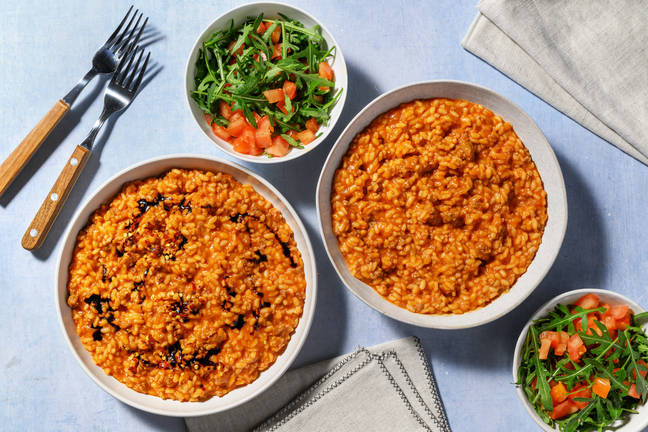 Family Favourite Beef & Pork Bolognese Risotto