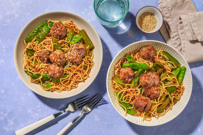 Garlic and Ginger Pork Meatballs