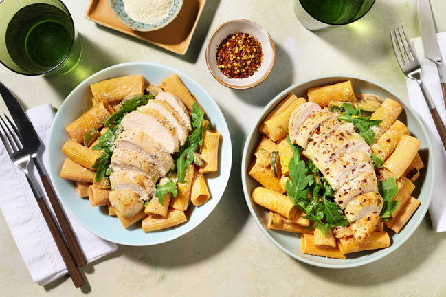 Family Favourite Chicken & Creamy Courgette Pasta
