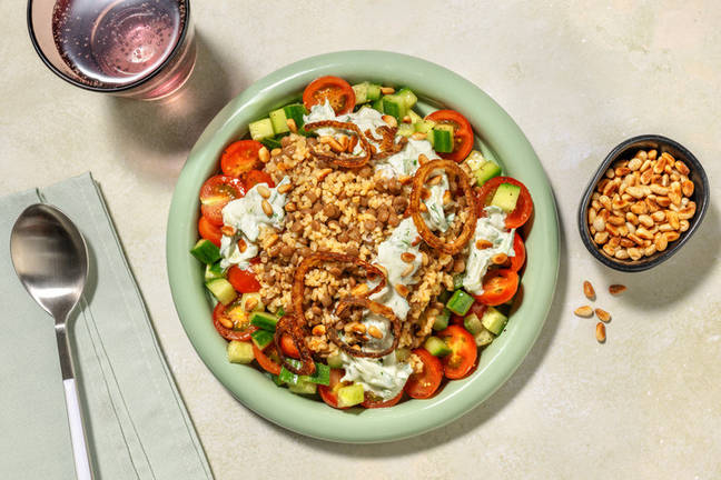 Mujadara - bulgur e lenticchie alla libanese