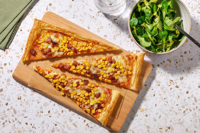 Chorizo and Sweetcorn Puff Pastry