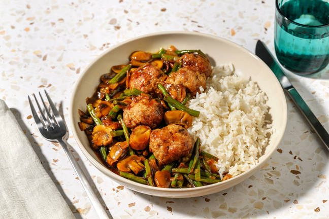Jiangsu Style Red Braised Pork Meatballs