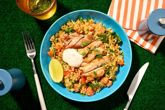 Terrance Pieters' Fave: Chicken Bulgur Bowl with Yogurt Sauce