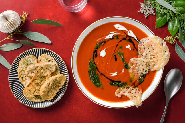 Romige tomatensoep | alleen opwarmen