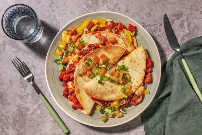 Cheese and Chorizo Tortillas