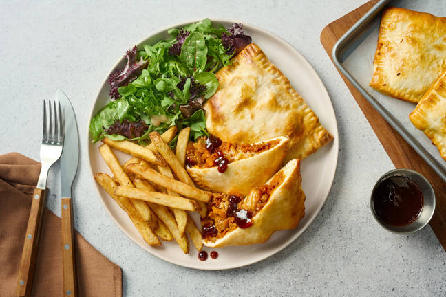 Mexican Style Cheesy Pork Empanadas