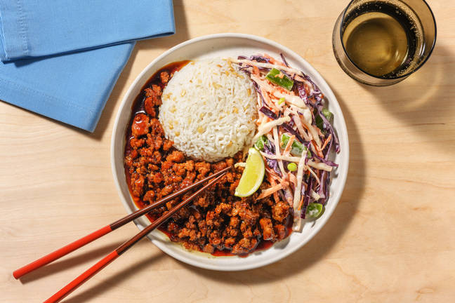 Teriyaki Pork & Peanut Rice