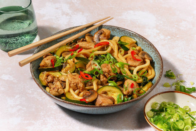 Stir-Fried Chicken & Shanghai Noodles