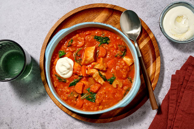 One-Pot Chicken & Silverbeet Dhal