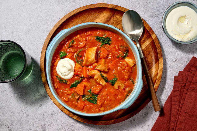 One-Pot Chicken & Silverbeet Dhal