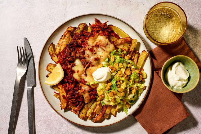 Tex-Mex Pulled Pork Loaded Fries