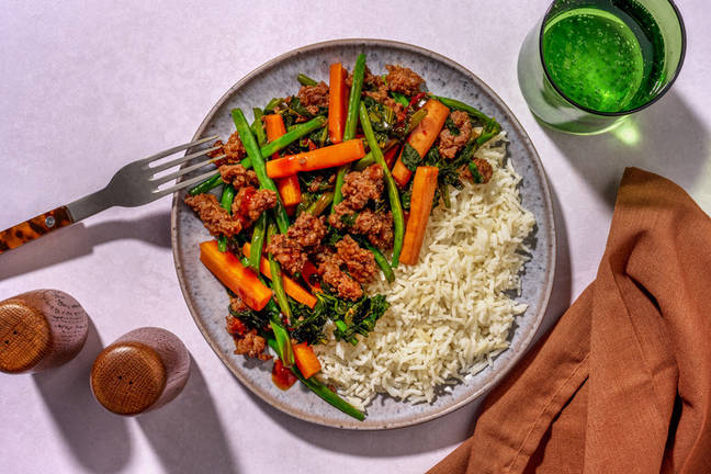 Korean-Style Beef Bulgogi & Garlic Rice