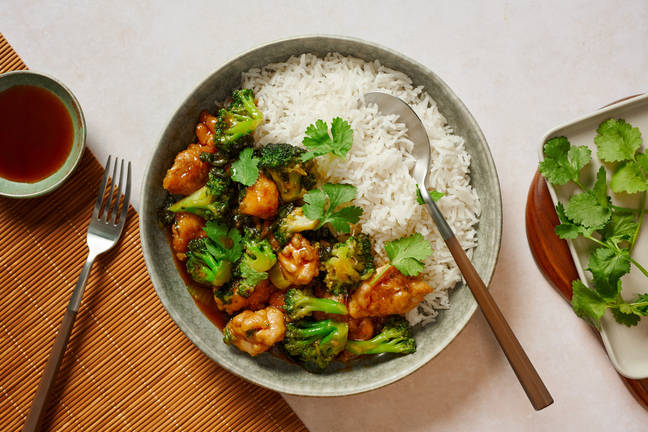 Glazed Chicken & Green Veggie Stir-Fry