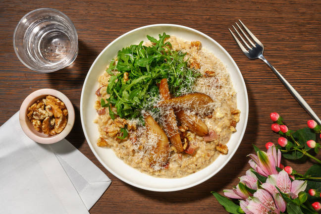 Brie Mine: Bacon & Caramelised Pear Risotto