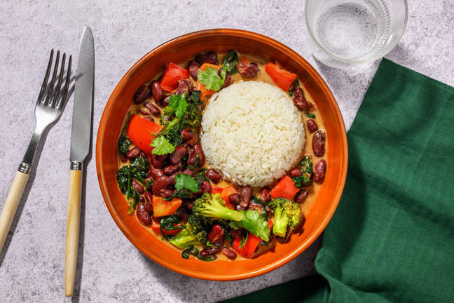 Easy As Caribbean Kidney Bean Coconut Curry