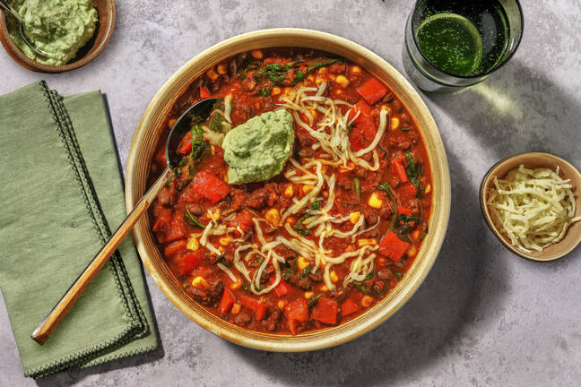 One-Pot Chipotle Black Bean Chilli