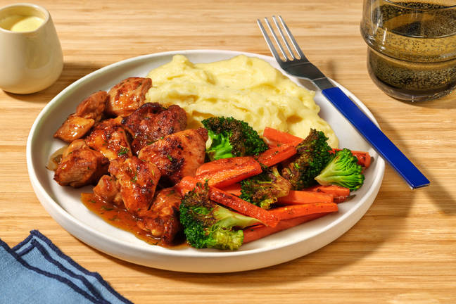 Pre-Marinated Chicken & Lemon-Herb Glaze