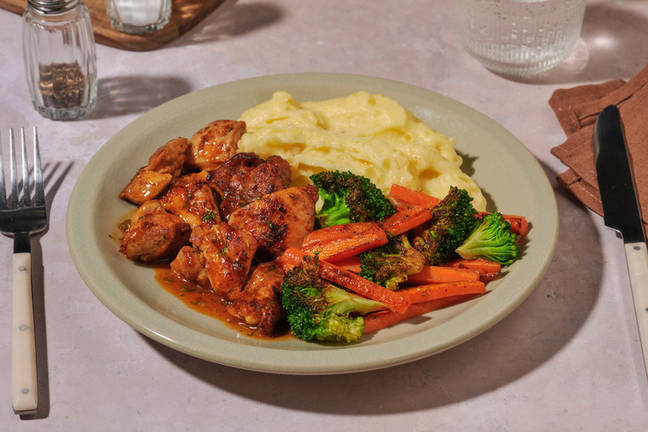 Pre-Marinated Chicken & Lemon-Thyme Glaze