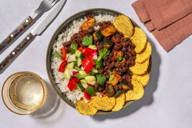 Black Bean & Roast Veggie Chilli